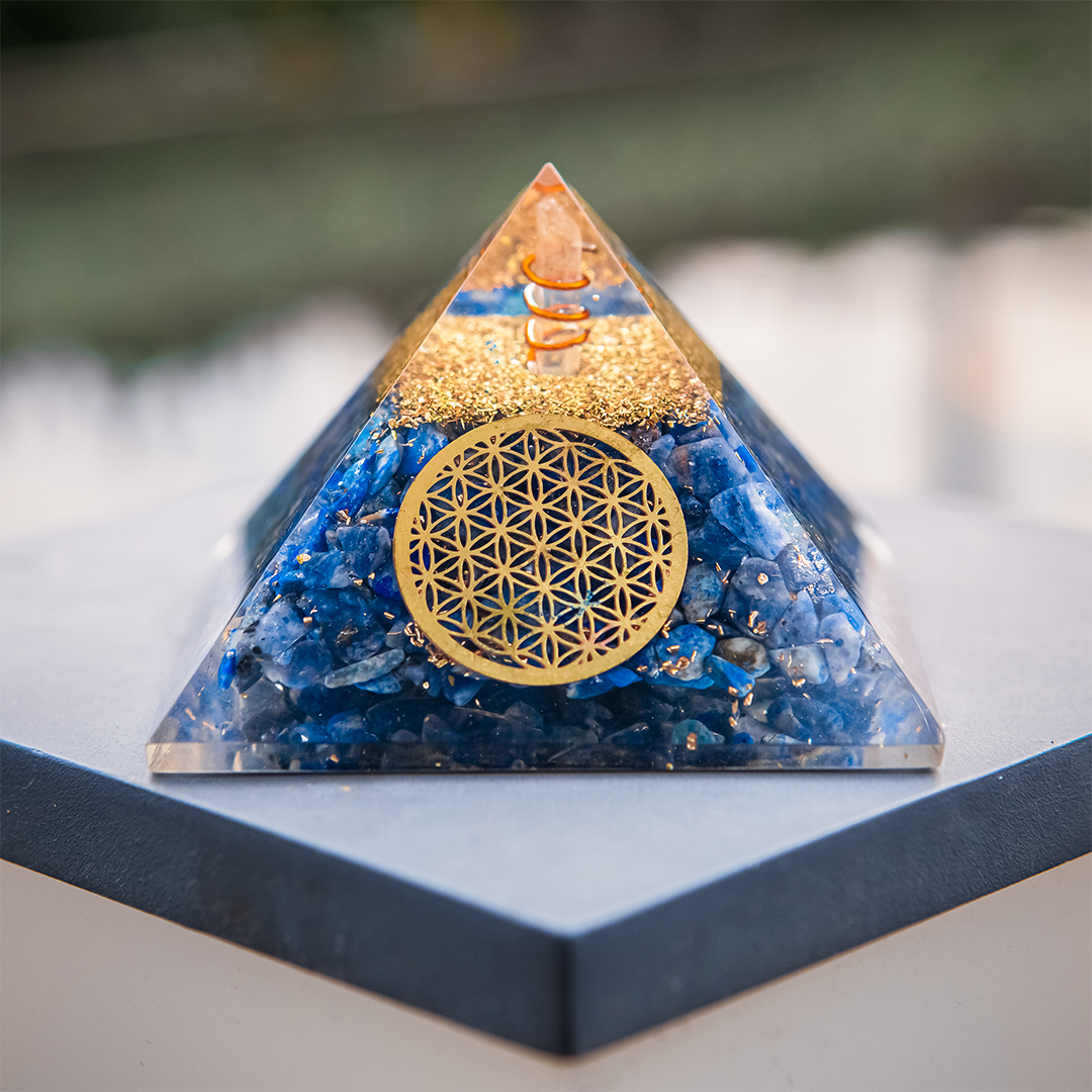 Lapis Lazuli Orgon Pyramid